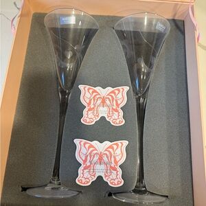 Marquis by Waterford Crystal Champagne Flutes. Wedding